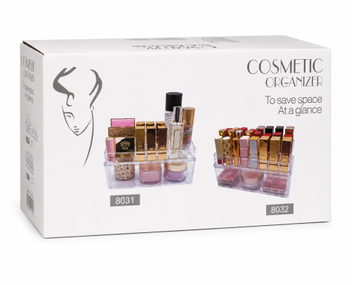 Cosmetic Storage Organizer, Clear