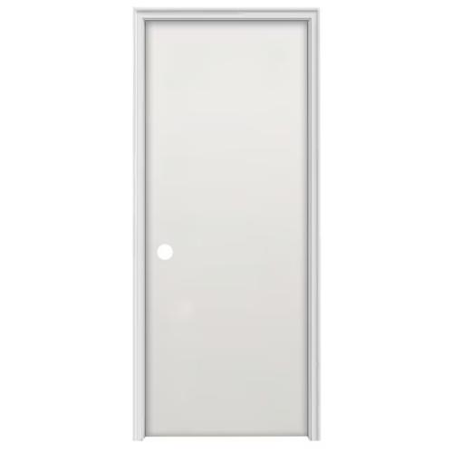 DOOR 36" STEEL FLUSH 1BORE RH