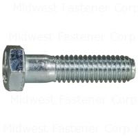 3/8X1-1/2 HEX CAP ZINC SCREW GR5