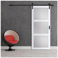 DOOR BARN 3-LIGHT WHITE FINISH
