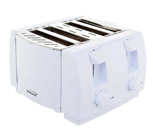 TOASTER 4-SLICE COOL TOUCH WHT TS-265