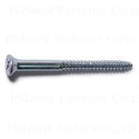 10078 10 X 2-1/2 ZC PH FH WD SCR