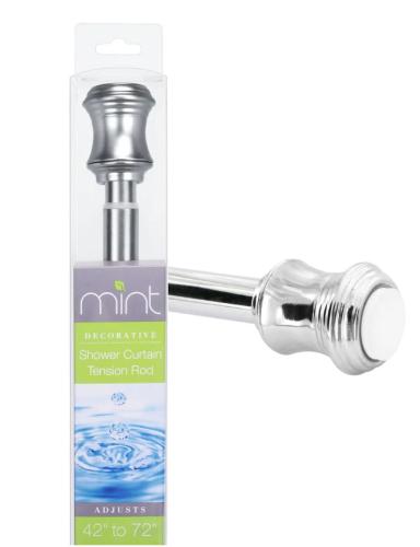 SHOWER TENSION ROD CHELSEA METAL 42-72