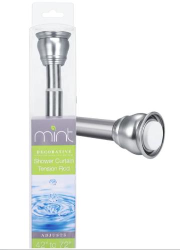 SHOWER TENSION ROD THISTLE 42-72"