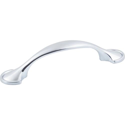 PULL HANDLE KASAWARE 4-5/8" 2PK SATIN NICKEL OVRAL LGTH HALF FOOT SPOON
