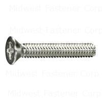 PHILLIPS FLAT MACHINE SCREWS 8-32 X 1 STAINLESS