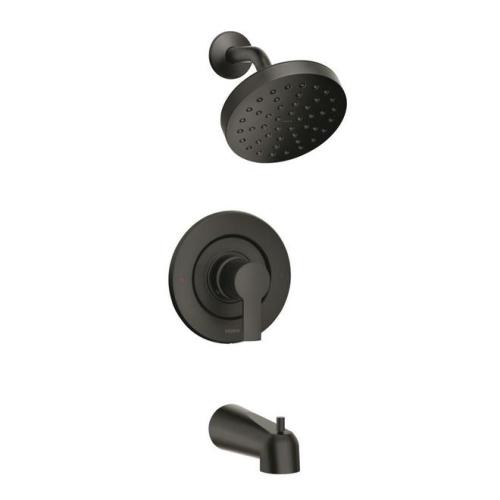 FAUCET TUB/SHOWER MBLK RINZA