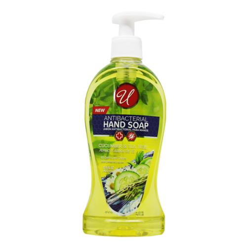 HAND SOAP ANTI-BACTERIAL CUCUMBER & TEA TREE 13.5OZ