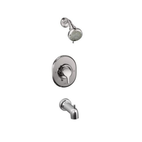 82833 TUB&SHOWER FAUCET  SHOWERHEAD & SPOUT 1HNDL CHROME