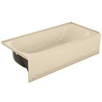 BATHTUB LH BONE STEEL ALOHA