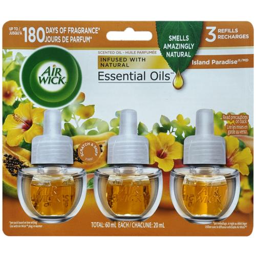 Air Wick Oil Refills – Island Paradise, 3-Pack