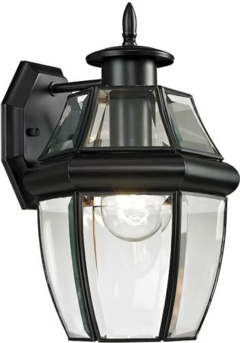 ASHFORD 1-LIGHT COACH BLK LAN