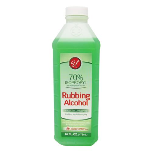 ALCOHOL 70% RUBBING WINTERGREEN 16OZ