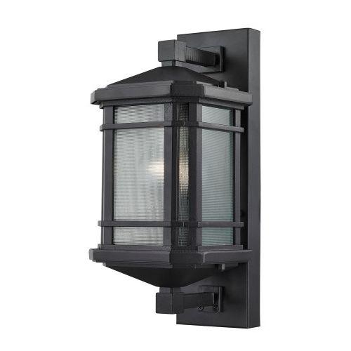 LOWELL 1-LIGHT OUTDOOR MATTE WALL LAMP