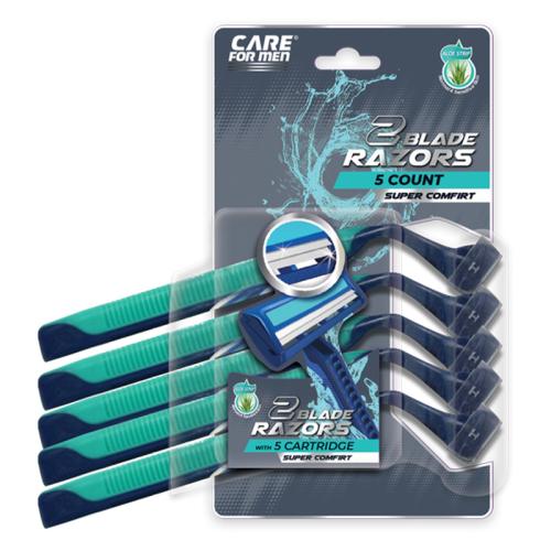 RAZORS TWIN BLADE MEN 5PK