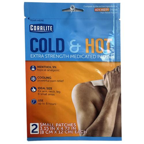 MEDICATED PATCH COLD & HOT 2CT