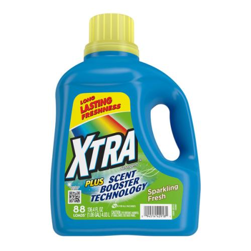 XTRA Plus Scent Booster Technology Liquid Laundry Detergent
