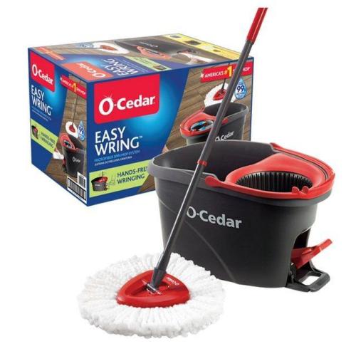 O-Cedar EasyWring Spin Mop & Bucket System