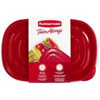 STORAGE CNTR FOOD RECT 3 SEC