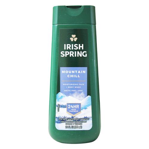 BODYWASH IRISH SPRING MOUNTAIN CHILL 20OZ