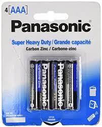 BATTERY AAA 4PK PANASONIC