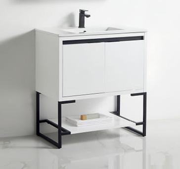 BATHROOM VANITY ZURICH 2DR WH