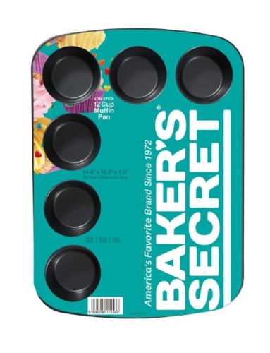 BAKER'S SCRT ESS 12CUP MUF PAN