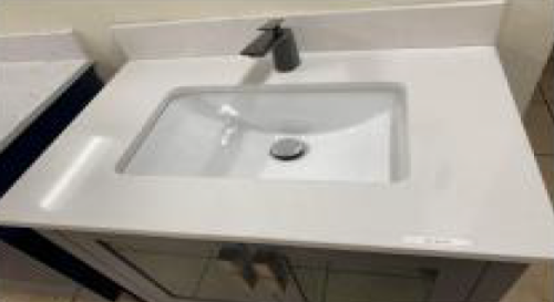 VANITY TOP WHITE 48"