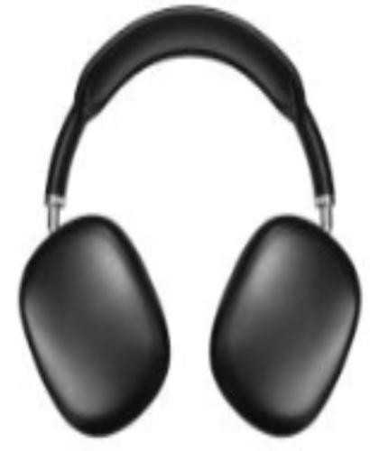 Black Bluetooth Headphone