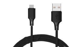 6 Ft Type-C USB Cable, Metal Tip