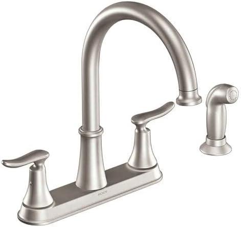 KITCHEN FAUCET SOLIDAD W/SPRAY 2HND HIGH ARC