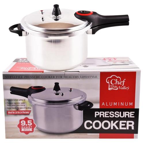 9.5 Quart Aluminum Pressure Cooker
