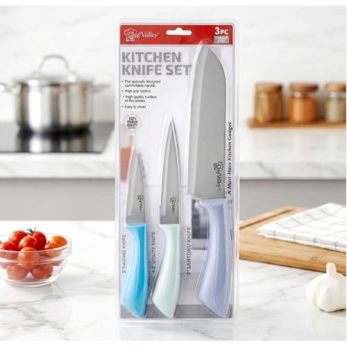 3 Pack Kitchen Knife Set
