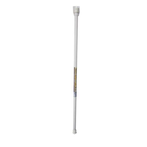 CURTAIN ROD 41"-76" BEIGE