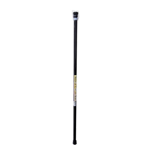 CURTAIN ROD 41"-76" BLACK