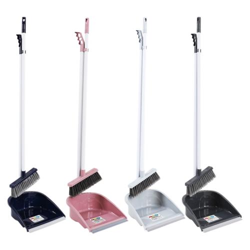 Zeplin Long Handle Dust Pan With Broom
