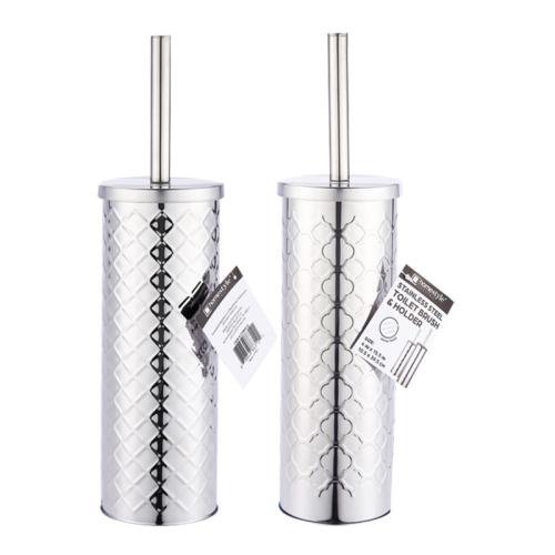 Stainless Steel Tall Toilet Brush With Holder