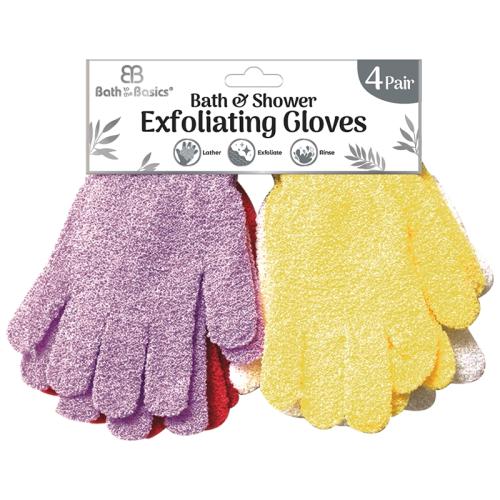 EXFOLIATING BATH & SHOWER GLOVES