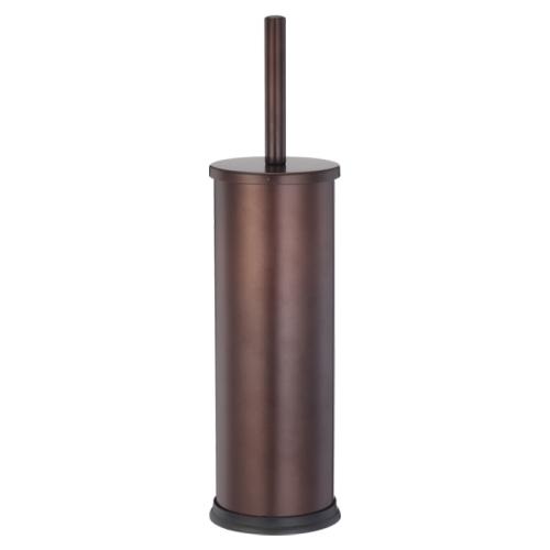 Oil-Rubbed Bronze Toilet Brush Set With Holder