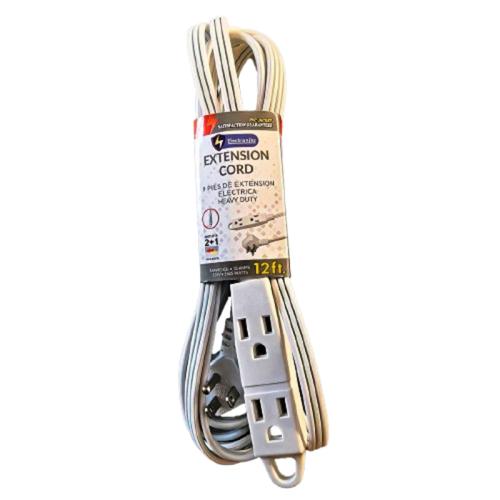 EXTENSION CORD SINGLE SOCKET 12FT.