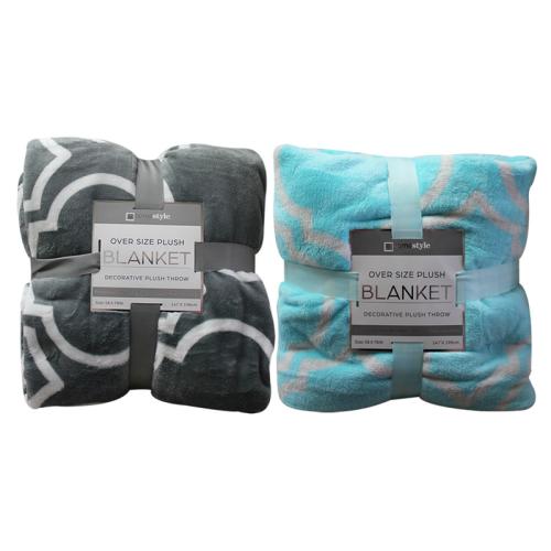 FLANNEL BLANKET PRINTED 58"X78"