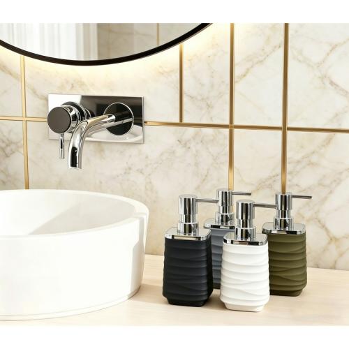 Modern Wavy Soap Dispenser, Assorted