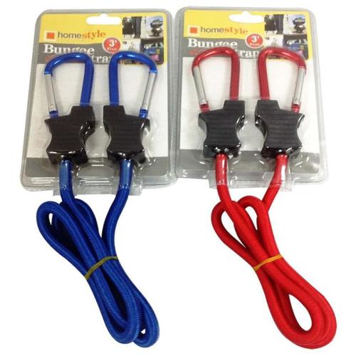 BUNGEE STRAP 3' BLUE & RED