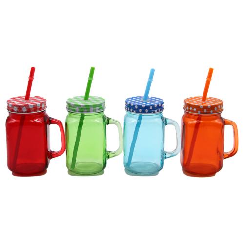 MASON JAR FULL SPRAYED 16OZ
