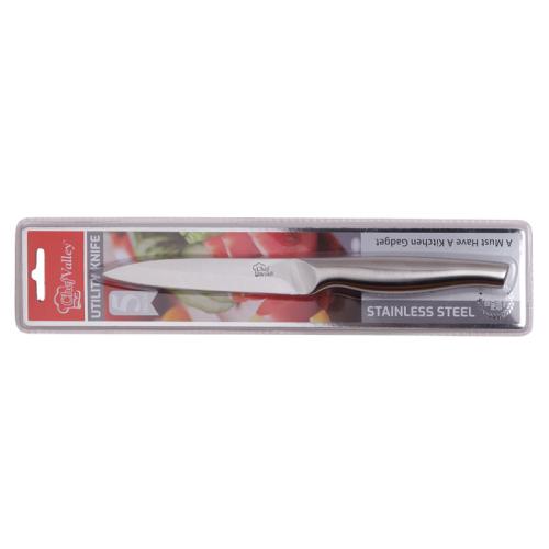 KNIFE UTILITY SS 5" HOLLOW HANDLE