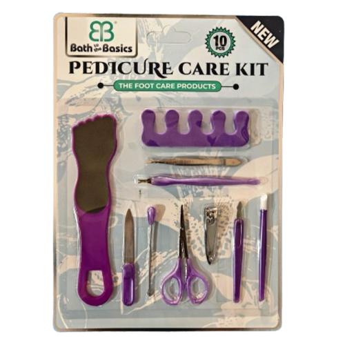 PEDICURE CARE KIT 10 PCS