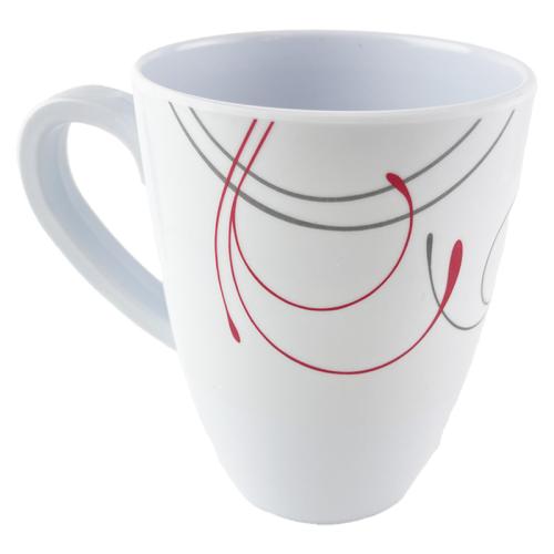 MUG 14OZ WAVEY MELAMINE