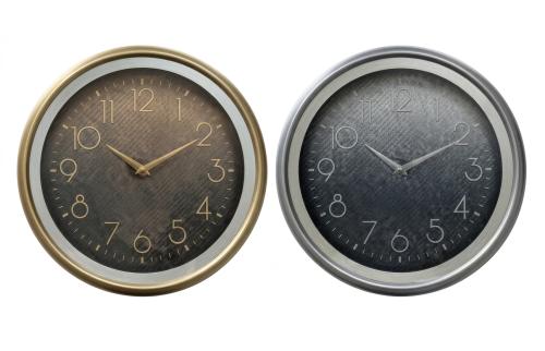 11'' Small Ombre Glittered Clock, Assorted