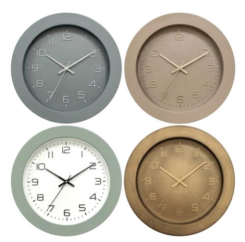 14'' Broad Raised Numbers Clock, Assorted