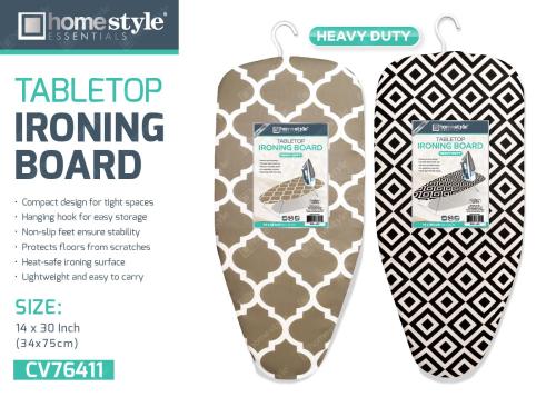 Heavy Duty Table Top Ironing Board, 14'' x 30''